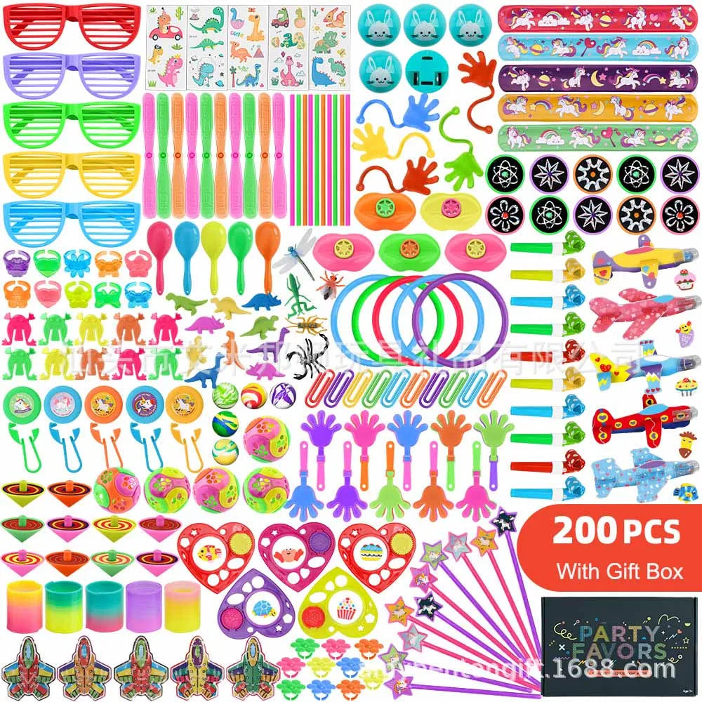 🎉 Party Sorted! Mega Toy Assortment – 30 to 300 Fun Filler Surprises for Kids 🎁🎊 - ThiGui