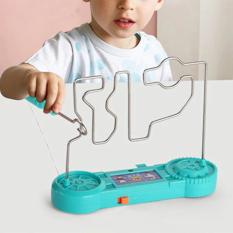 ⚡ Electric Touch Maze – Hands-On STEM Fun to Train Focus & Patience! 🎮🧠 - ThiGui