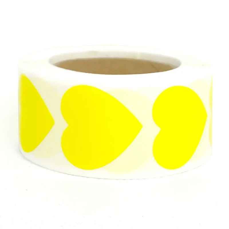 🎨Stick with Love – Cute Round Heart Stickers for Gifts, Crafts & Parties - ThiGui