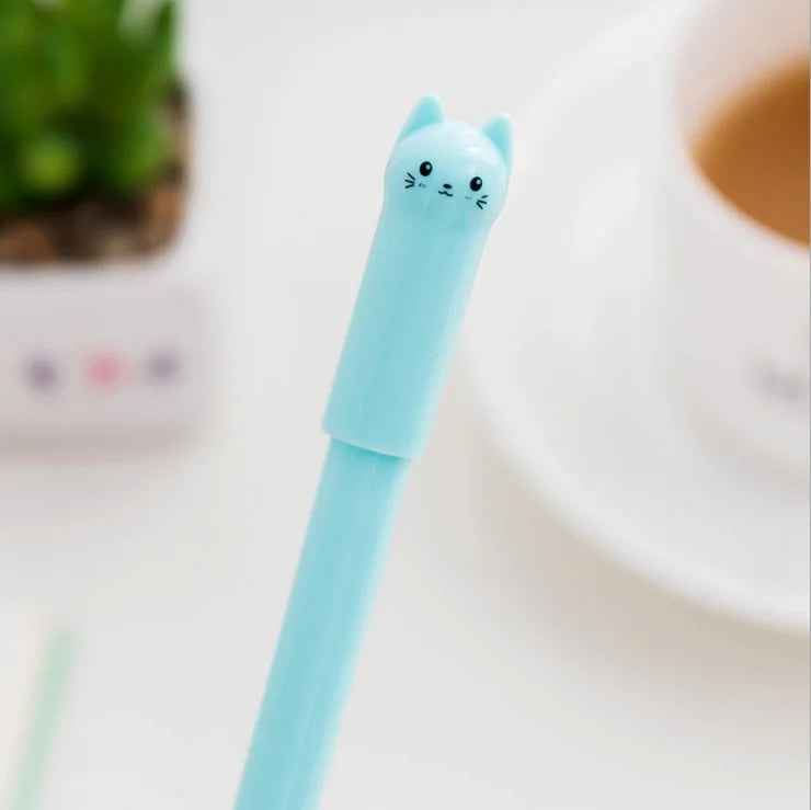 🖊️Purr-fectly Cute! 6 Black Cat Gel Pens That Kids (and Mums) Adore - ThiGui
