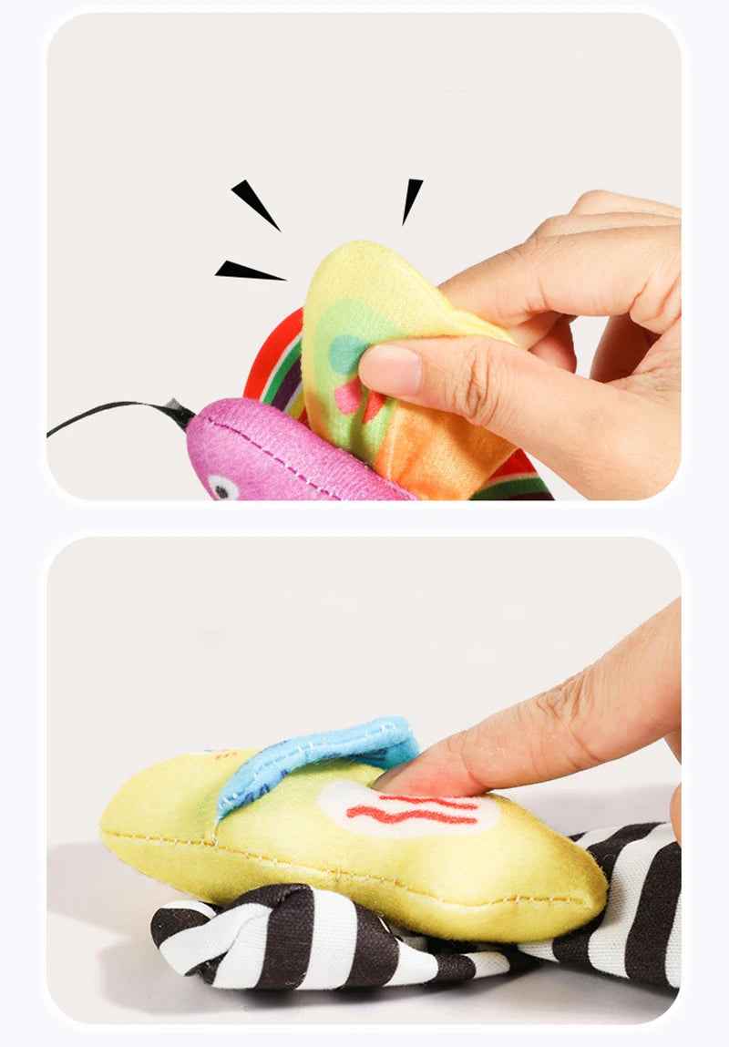 🐾 Sensory Fun for Tiny Toes & Wrists – Baby Rattle Socks & Bands! 🎶🧦 - ThiGui