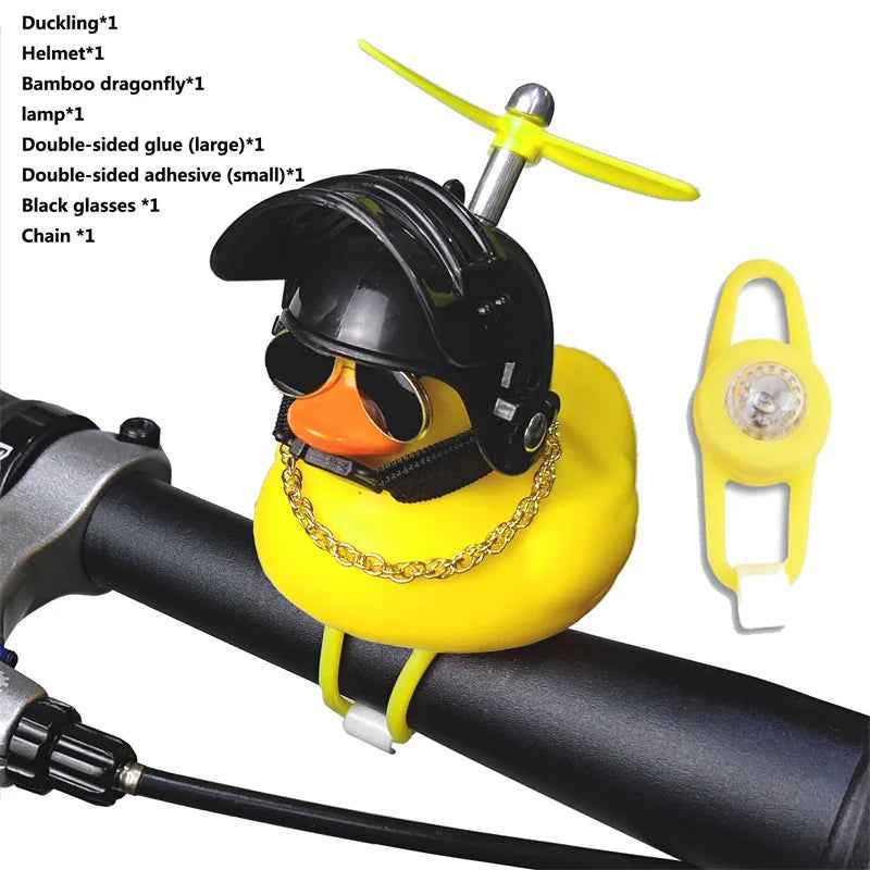 🚴Quack & Glow! The Little Yellow Duck That Lights Up Every Ride - ThiGui