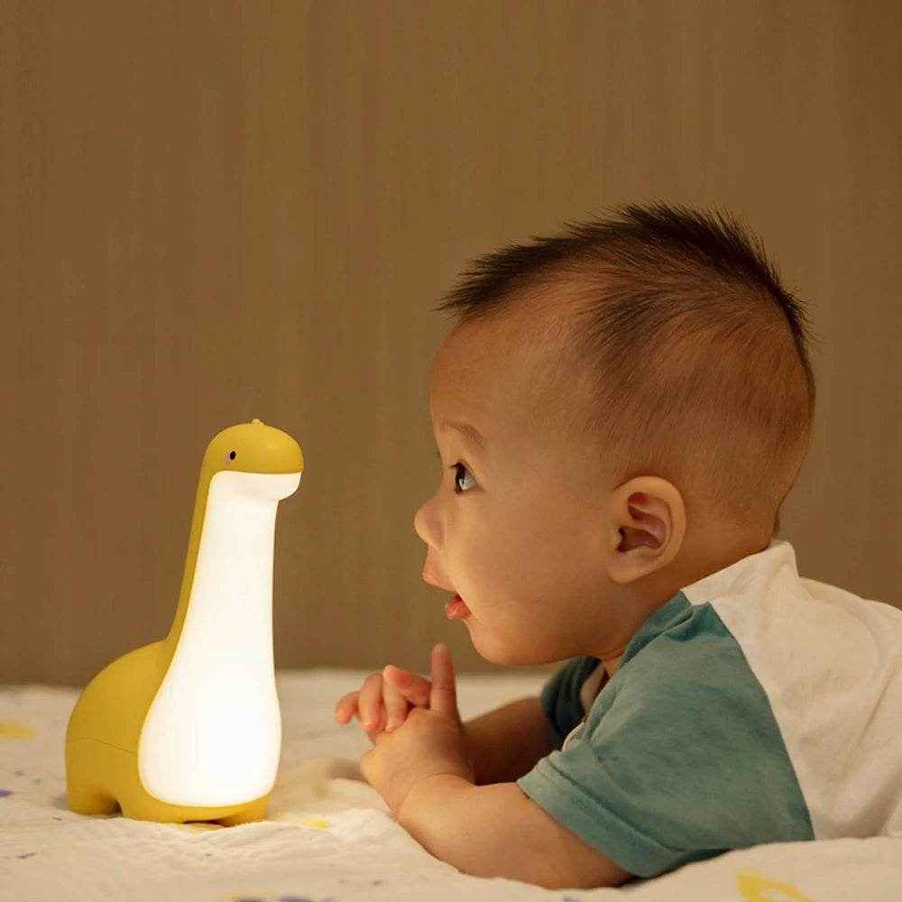 🦕 Dino Dreams Await – Cute Rechargeable Dinosaur Night Light for Little Explorers - ThiGui