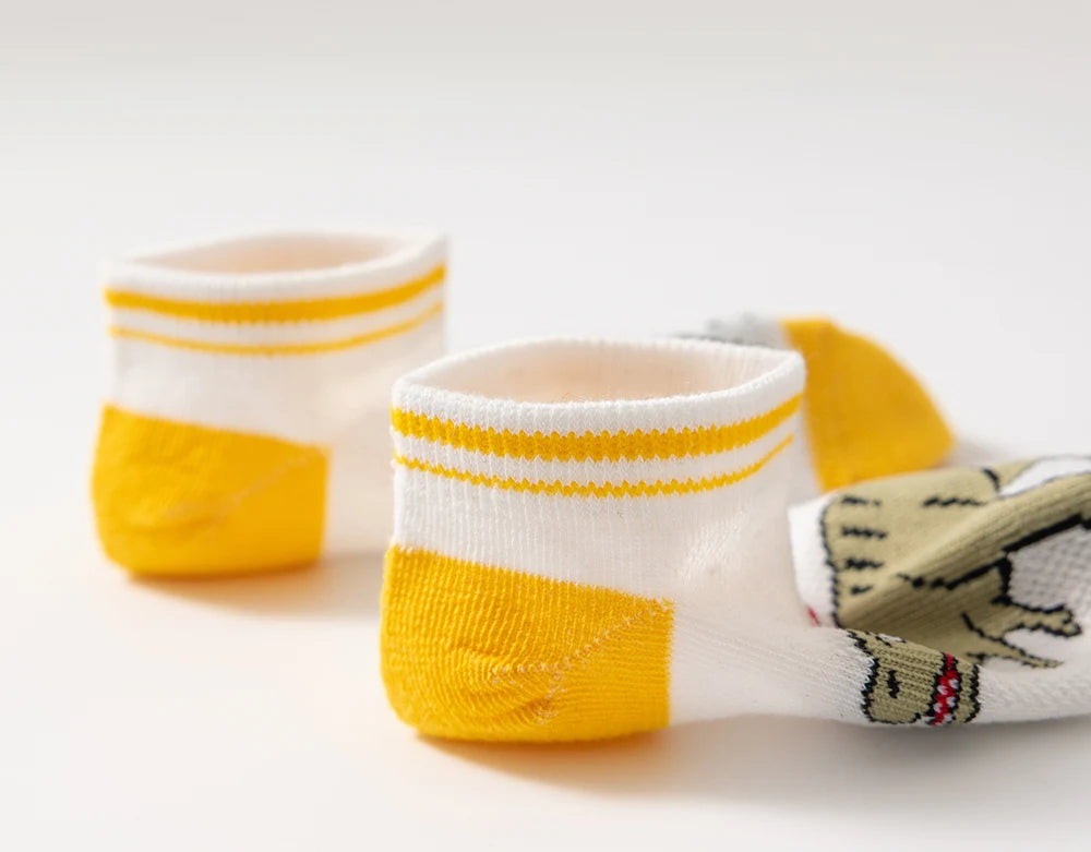 🦖 Roarsome Dino Socks – Soft, Comfy Fun for Happy Little Feet! 🧦💚 - ThiGui