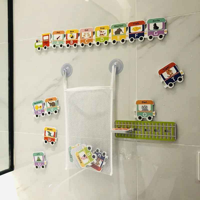 🔤🛁 Alphabet & Numbers Bath Toy – Learn While You Splash! 💧👶 - ThiGui