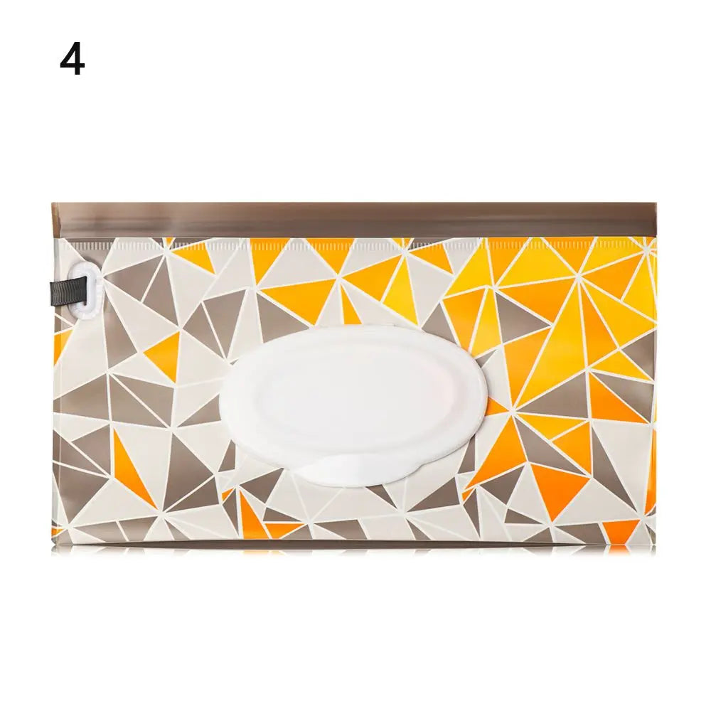 🧷 Smart Wet Wipes Bag – Snap, Strap & Go! Perfect for Mum Life on the Move! 💖🍼 - ThiGui