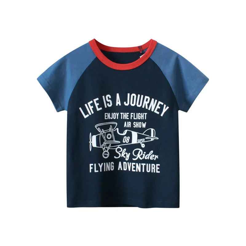 👕Cool & Comfy Cartoon Tees for Your Little Explorer (2–8Y) - ThiGui
