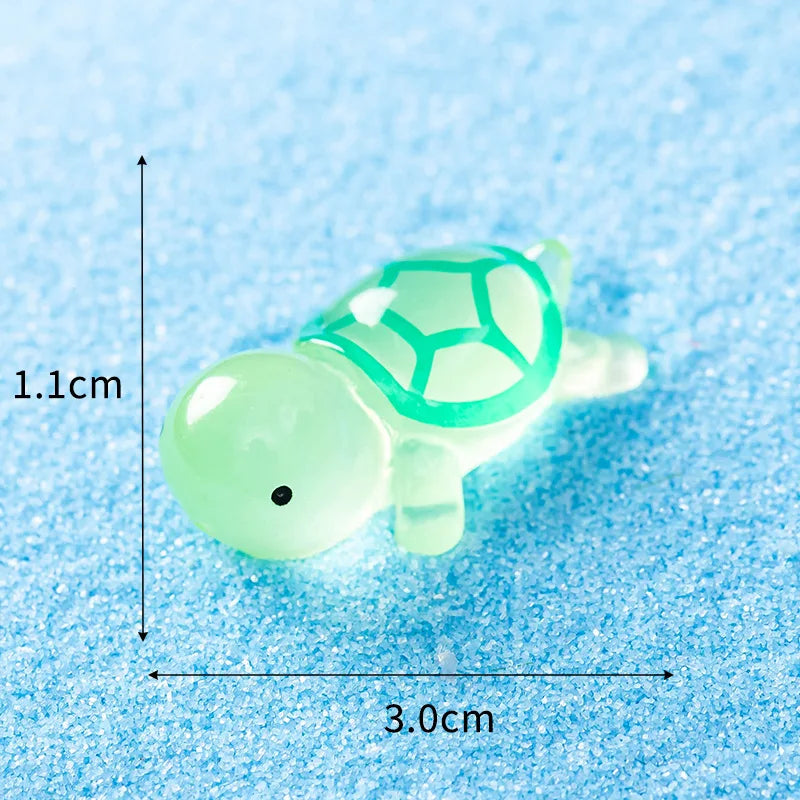 🐢🌟 Glowing Mini Turtle Set – 20 Pieces of Pure Magic for Play & Decor! ✨🌈 - ThiGui