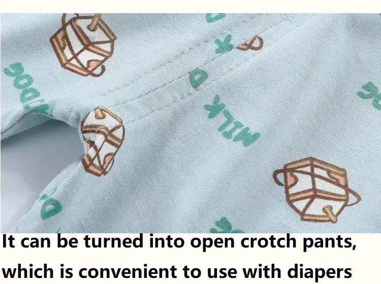 Cool & Comfy! 2-Piece Cotton Vest & Shorts Set for Active Little Boys - ThiGui