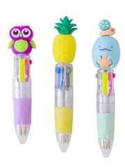 🖊️Magical 4-Color Cartoon Pens – The Ultimate Fun Writing Buddy for Creative Boys - ThiGui