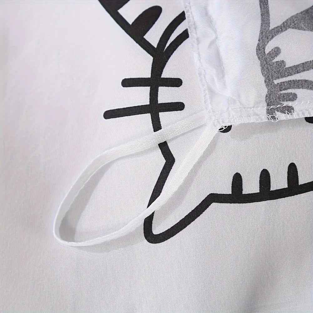 🏀 Double the Fun for Sports Fans! 3D Basketball & Football Bedding Set - ThiGui