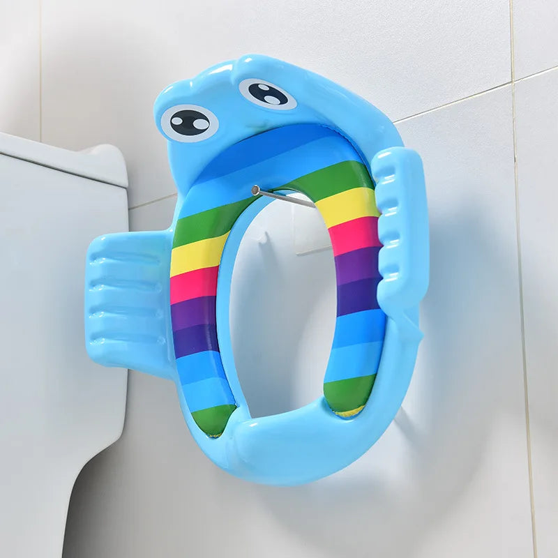 🚽🧸 Soft Baby Potty Seat – Comfy, Non-Slip & Mum-Approved for Confident Toilet Training! 🎯👶 - ThiGui