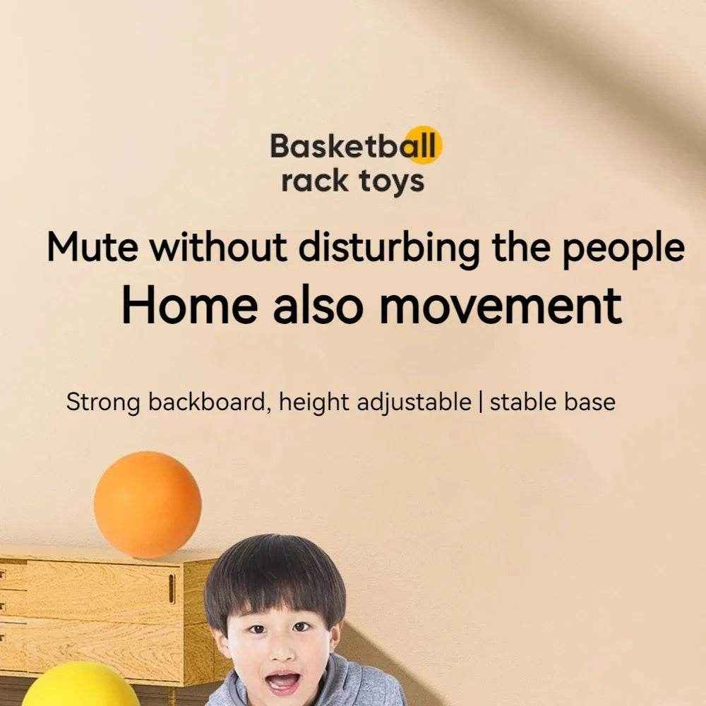 🏀Noiseless Indoor Fun – The Soft & Silent Basketball Every Mum Will Love! - ThiGui