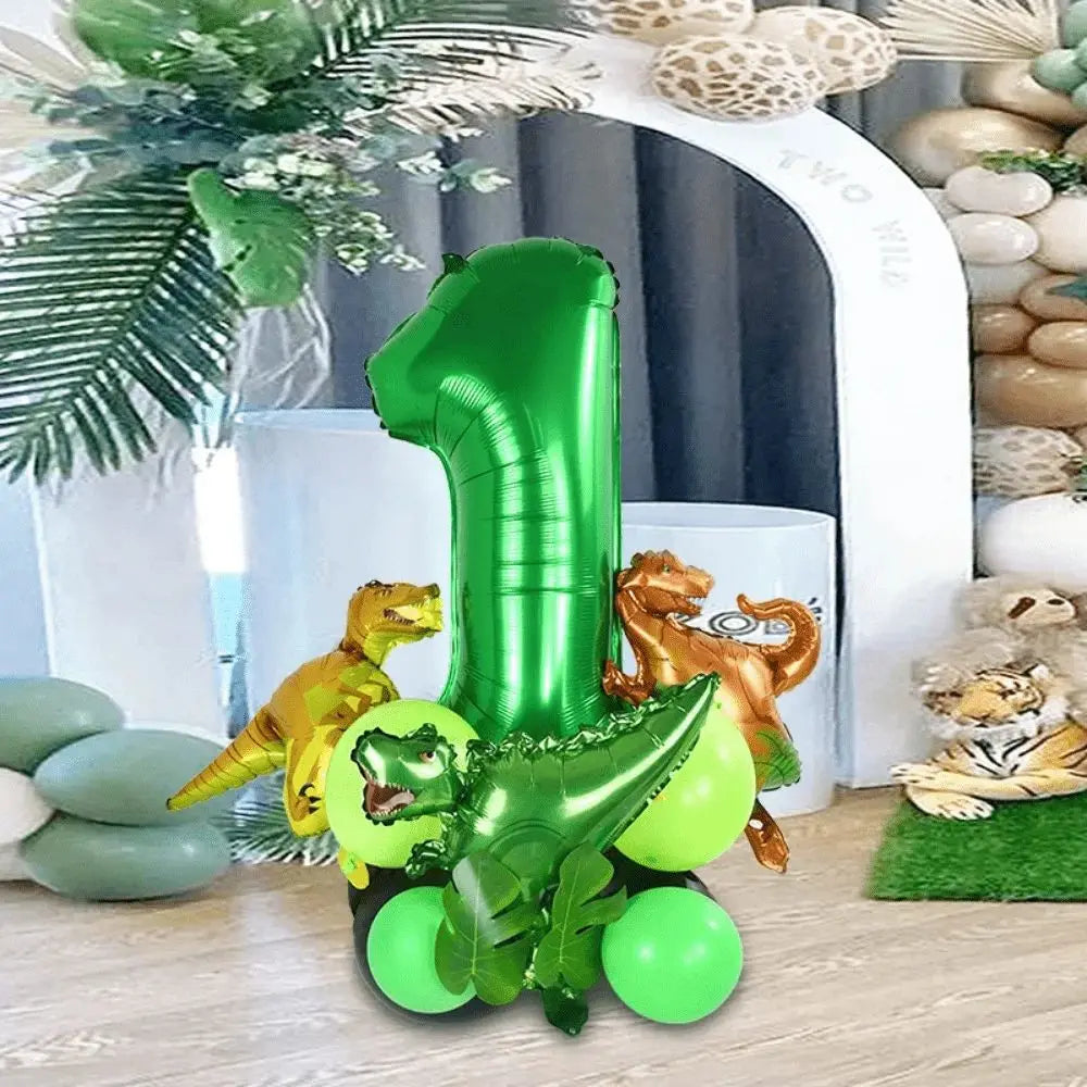 🦕 Jurassic World Dino Party Set 🎈 | Roars, Balloons & T-Rex Table Fun for Kids! 🎂🎉 - ThiGui