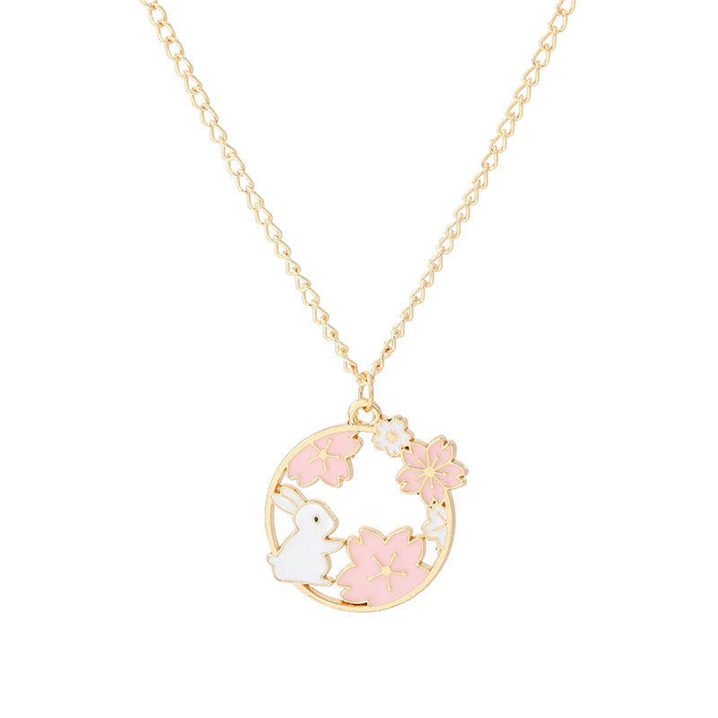 🌸 Merci Maîtresse Necklace – A Whimsical End-of-Year Hug from Your Little One! 🐰✨ - ThiGui
