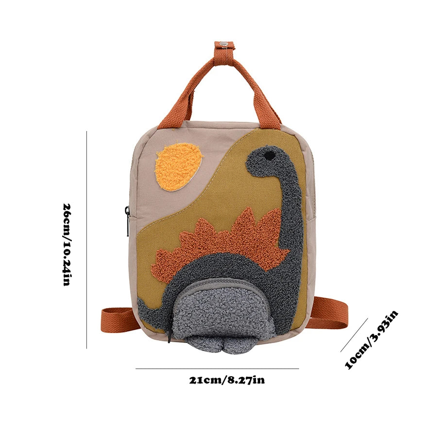 🦖 Roarsome Dino Backpack – Adorable & Durable Schoolbag for Little Explorers! 🎒💚 - ThiGui