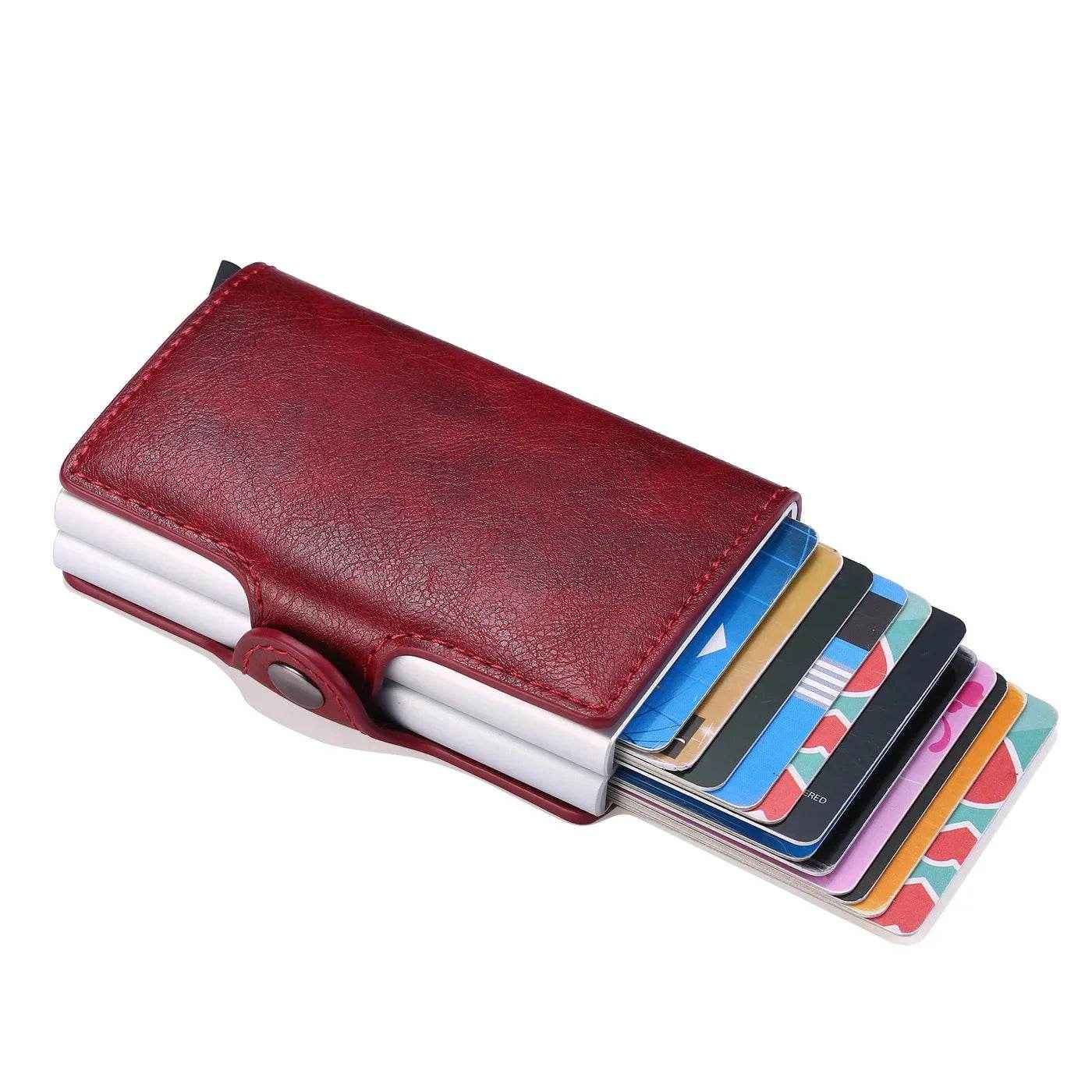 🧲 RFID Carbon Fiber Mini Wallet – Slim, Safe & Super Handy for Every Dad on the Go! - ThiGui