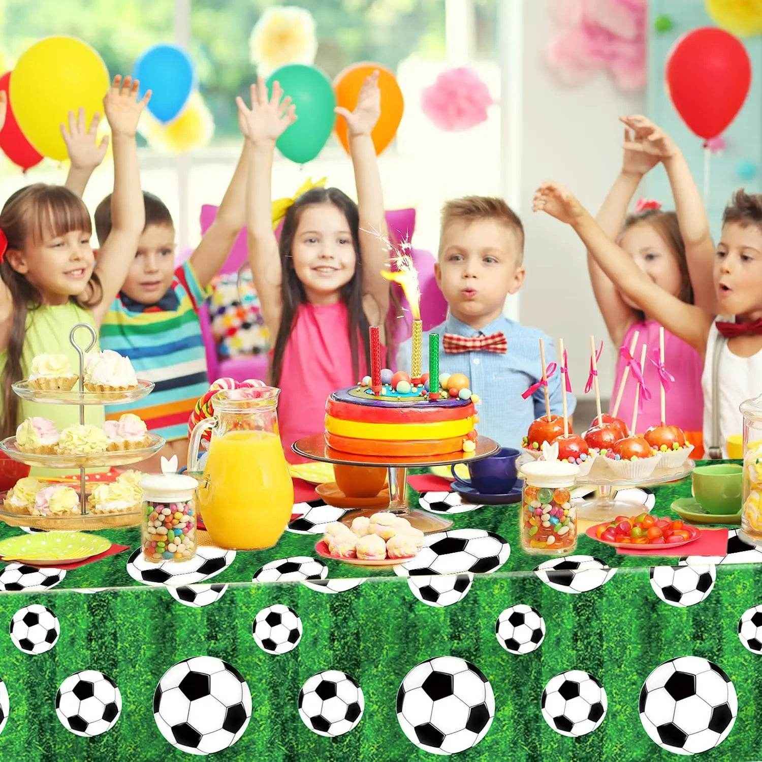 🎉Kick Off the Party – Football Tablecloth That Scores Big on Style & Mess Control! - ThiGui