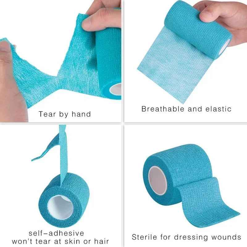 🩹Soft Elastic First Aid Bandage Roll for Boys Who Love to Run Climb and Occasionally Tumble - ThiGui