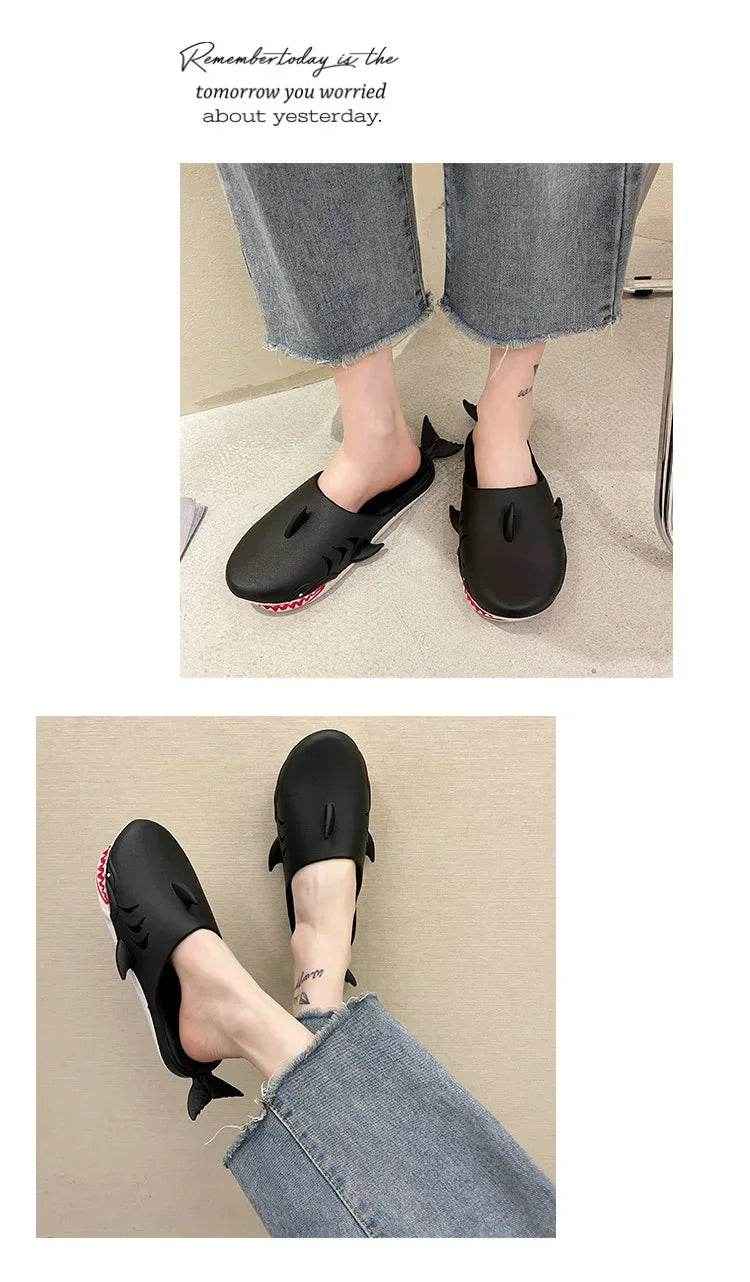 🦈Cheeky Shark Slippers for Boys – Snappy Style, Soft Comfort! - ThiGui