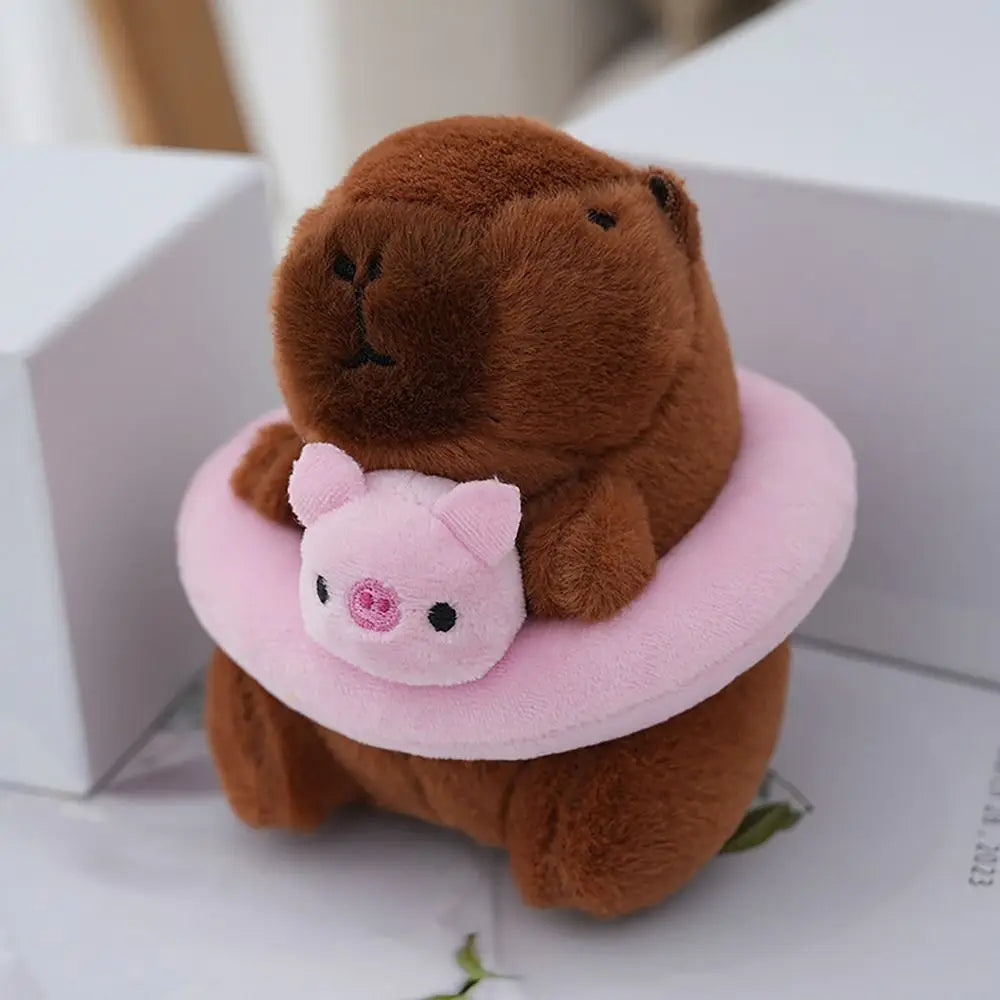 🐹 Adorable Multicolor Capybara Keychain – Cuteness You Can Clip Anywhere! 💕✨ - ThiGui