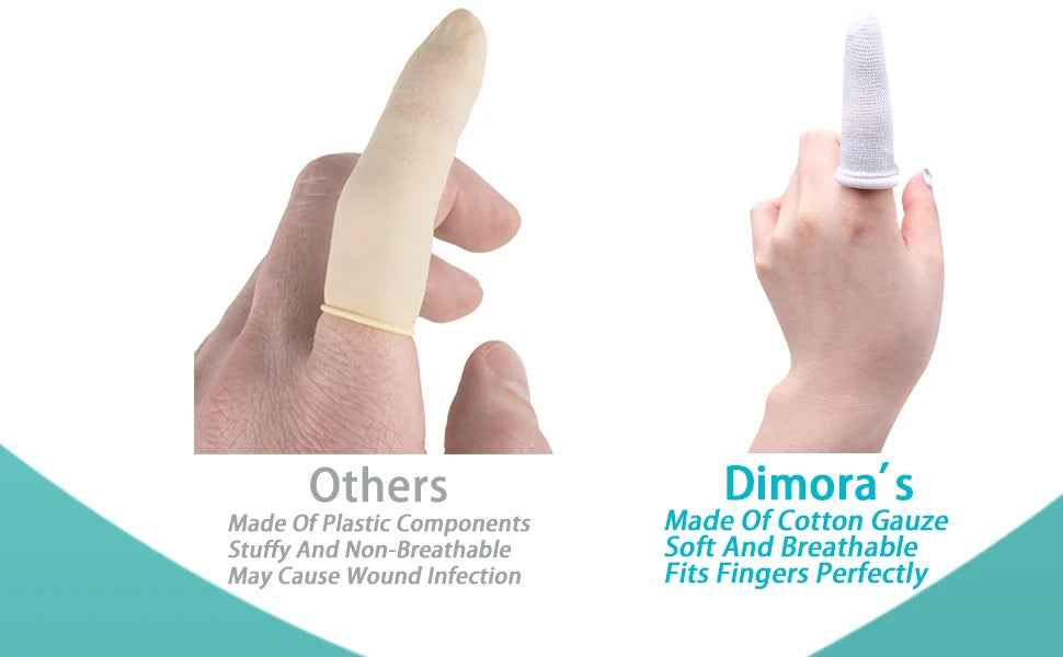 🛡️No More Ouchies! Soft Finger & Toe Sleeves for Your Little Adventurer – 10-Pack - ThiGui