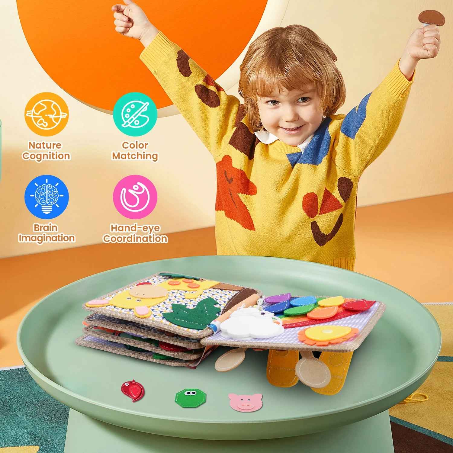 🎨 Magic Water Drawing Book – Mess-Free Painting Fun for Curious Kids! 💧📘 - ThiGui