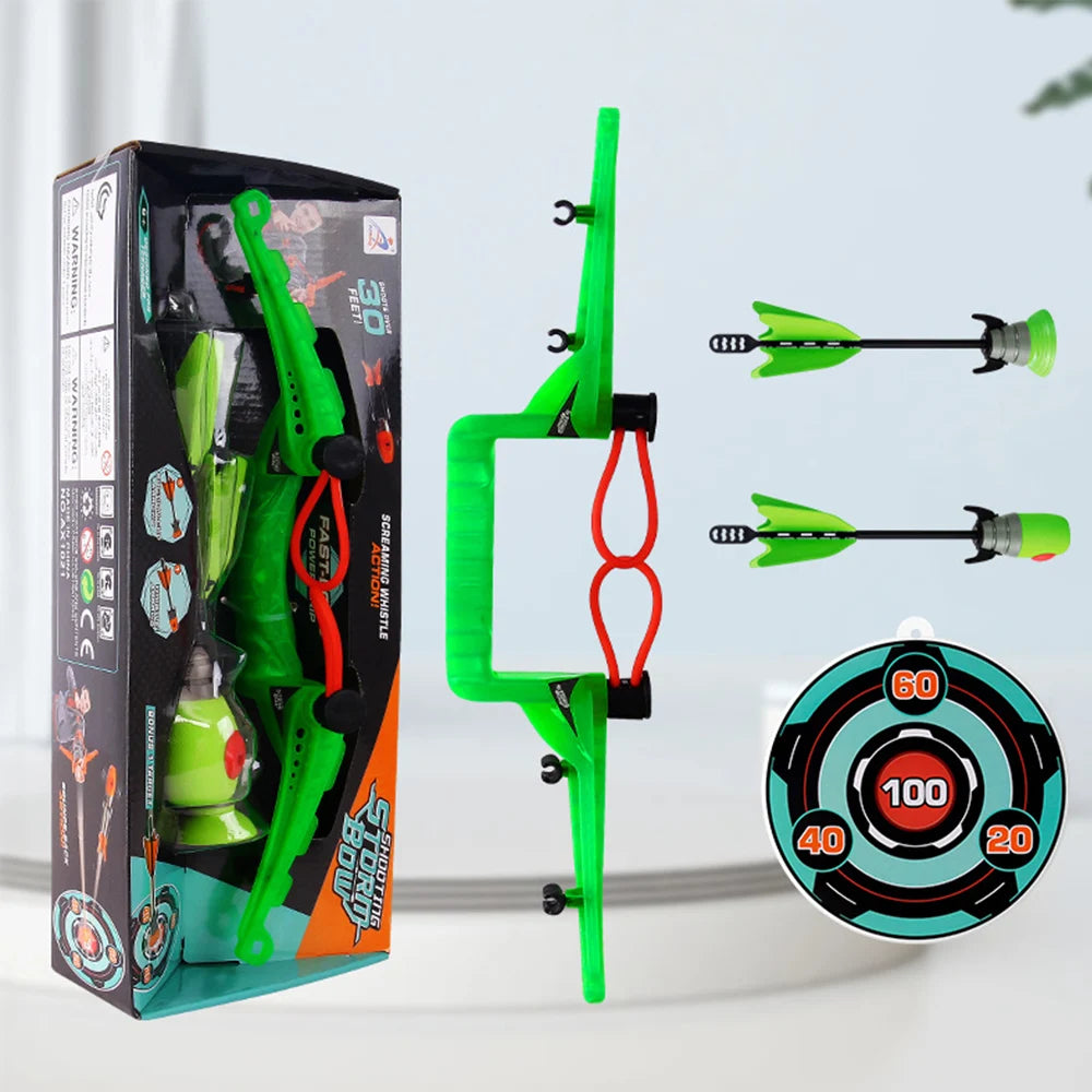 🏹 Storm Bow & Arrow Set – Epic Outdoor Action for Brave Young Warriors! 🌳🦸‍♂️ - ThiGui