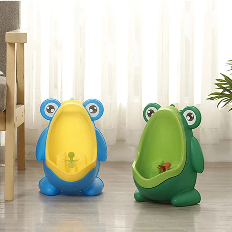 🐸 Froggy Fun Toilet Trainer – Wall-Mounted Urinal for Little Boys 🚽💦 - ThiGui
