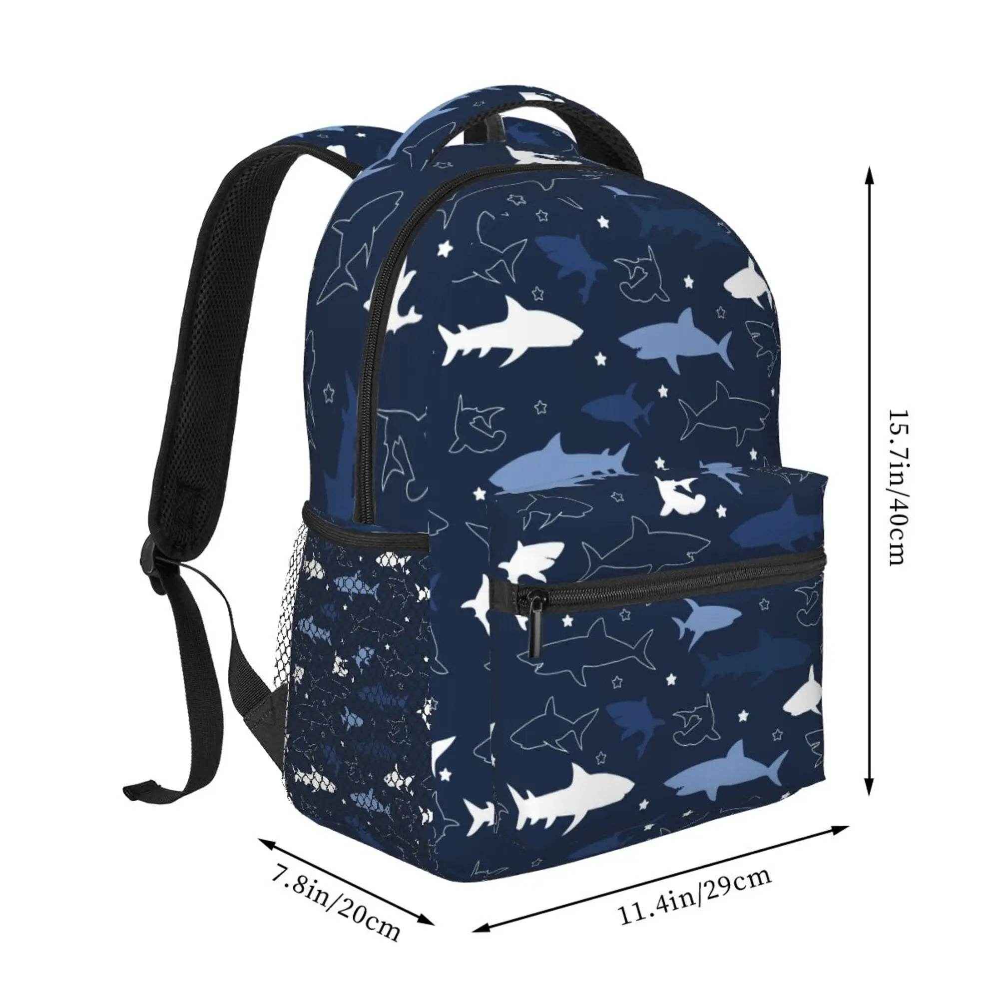 🐳Shark Power! The Coolest Lightweight Backpack for Busy Boys on the Go - ThiGui