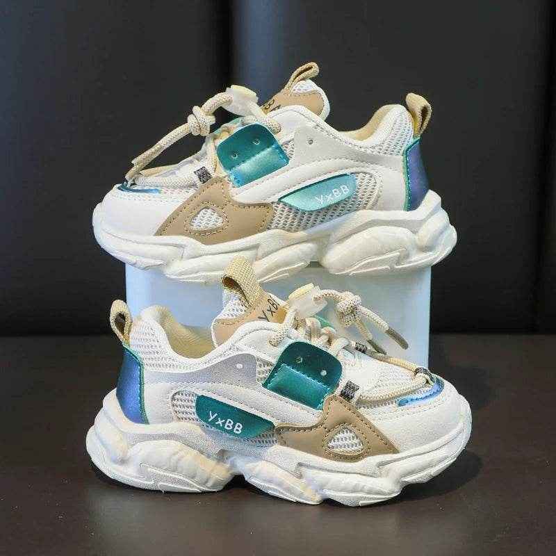 👟Breathe Easy: Lightweight Mesh Trainers for Little Adventurers (Size 21–36) - ThiGui