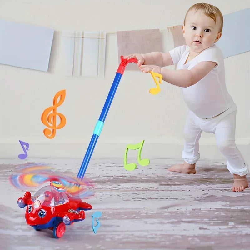 ✈️ 2-in-1 Baby Walker & Plane Toy – Support & Fun for First Steps! 🚶‍♂️💙 - ThiGui