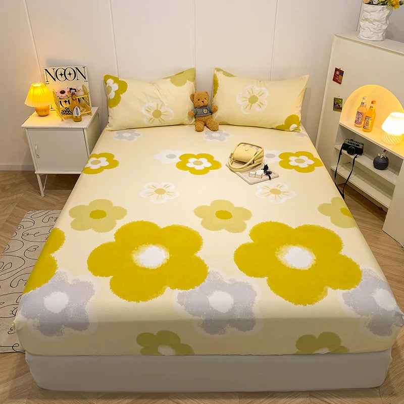 🚗Vroom-Vroom to Sleep! Pure Cotton Car Fitted Sheet for Busy Little Dreamers - ThiGui