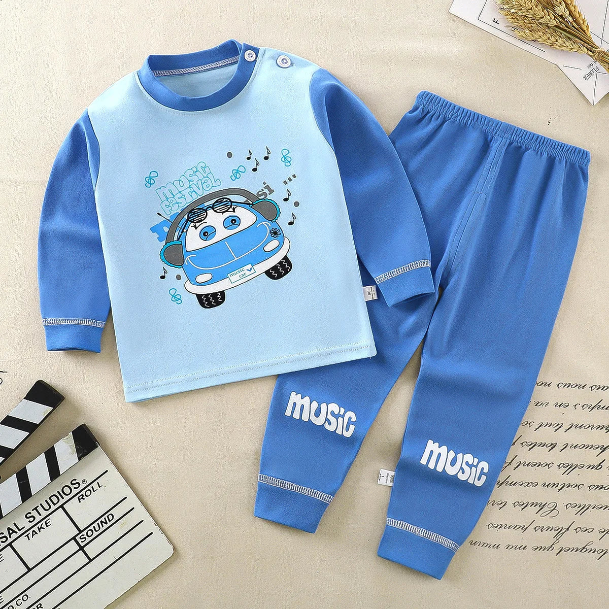 👕 Soft & Snuggly Cotton Pajamas for Boys! 🌙 - ThiGui