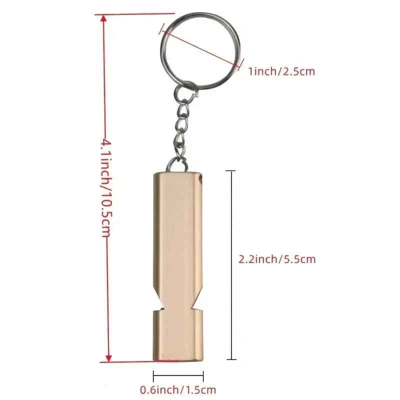 🛡️Flat Dual-Tone Safety Whistle – Compact & Loud for Outdoor Adventures with Your Little Explorer - ThiGui