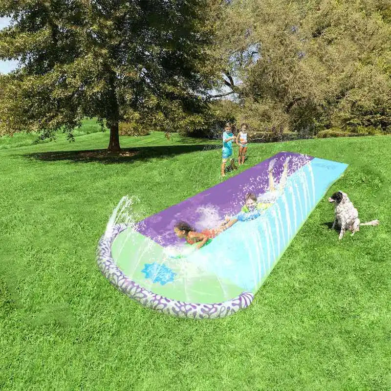 🌊💦 Slip, Slide & Smile! Backyard Water Slide with Sprinkler – The Ultimate Summer Splash 🌞👧🧒 - ThiGui