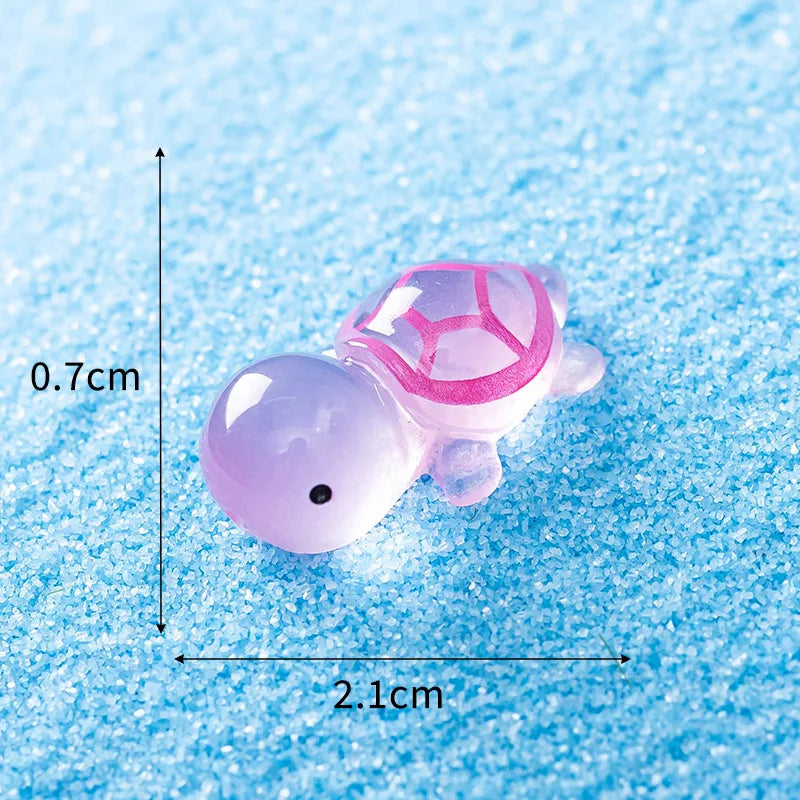 🐢🌟 Glowing Mini Turtle Set – 20 Pieces of Pure Magic for Play & Decor! ✨🌈 - ThiGui