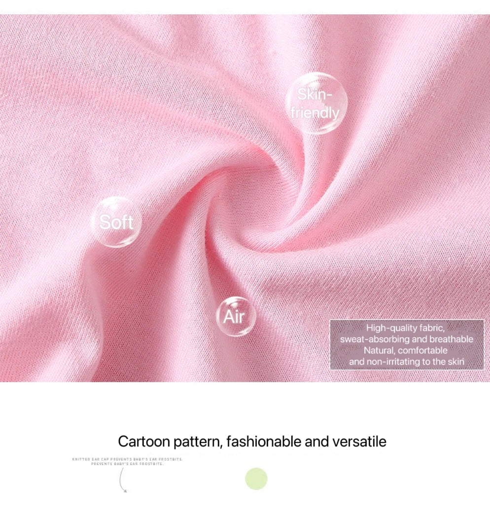 ☀️ Pure Cotton Summer Shorts – Comfy Coolness for Active Boys! 🩳🌈 - ThiGui