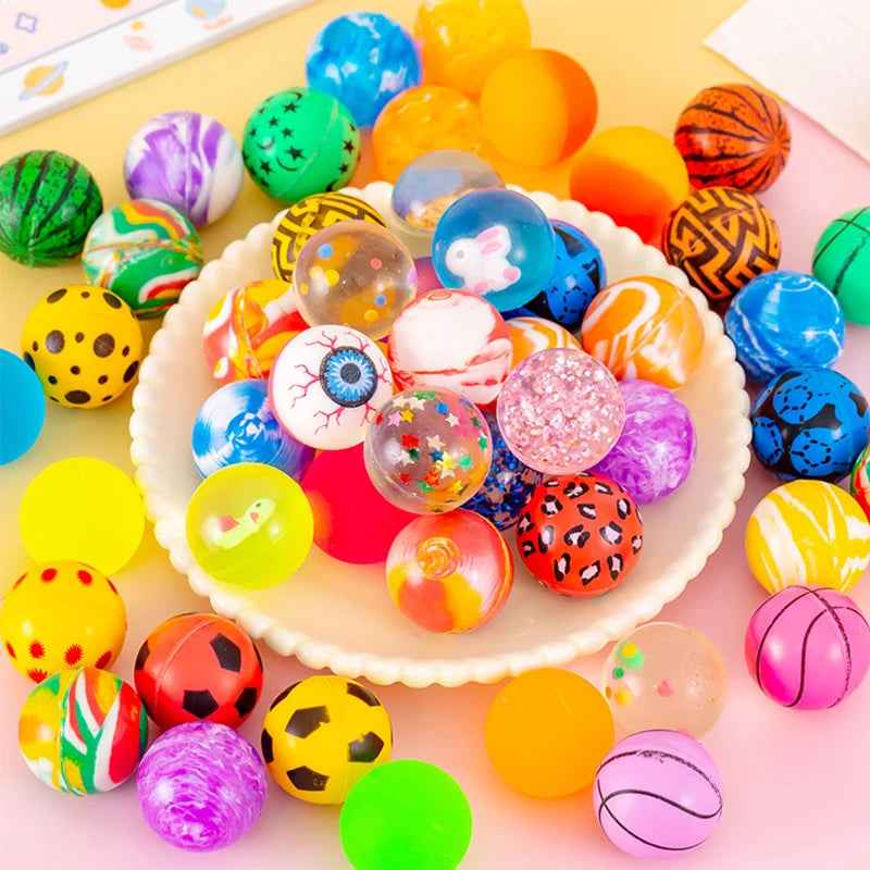 🏀 Mini Bouncy Balls – 20pcs of High-Energy Fun for Party Bags & Play! 🎉💥 - ThiGui