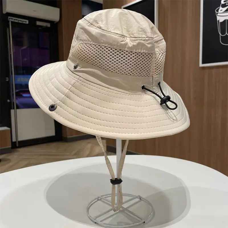 Summer Sun Hat with Full Neck Cover – Cool, Comfy & Cute for Outdoor Play! - ThiGui