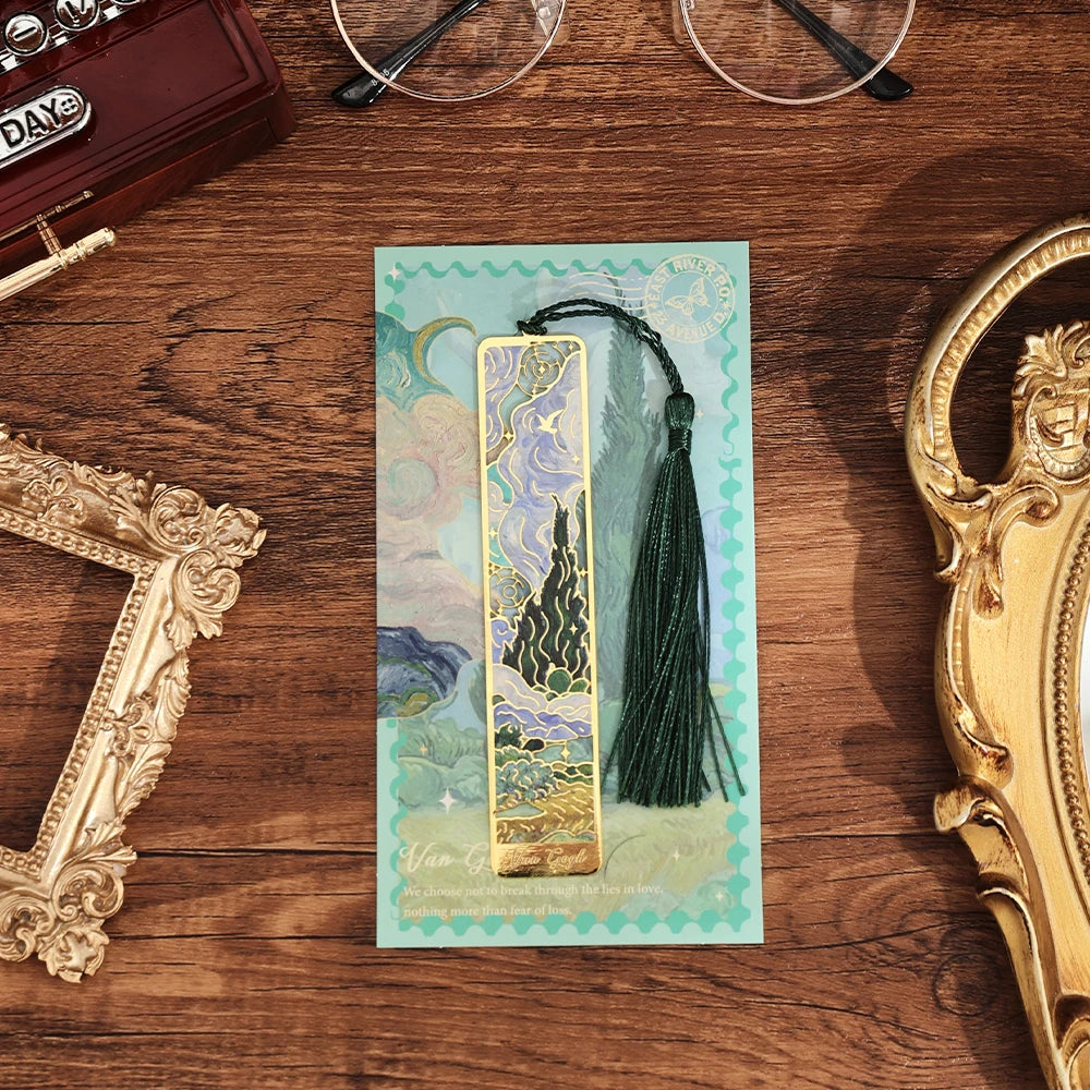 📚 Elegant Floral Bookmark – A Timeless Treat for Readers & Teachers Alike! 🌸 - ThiGui