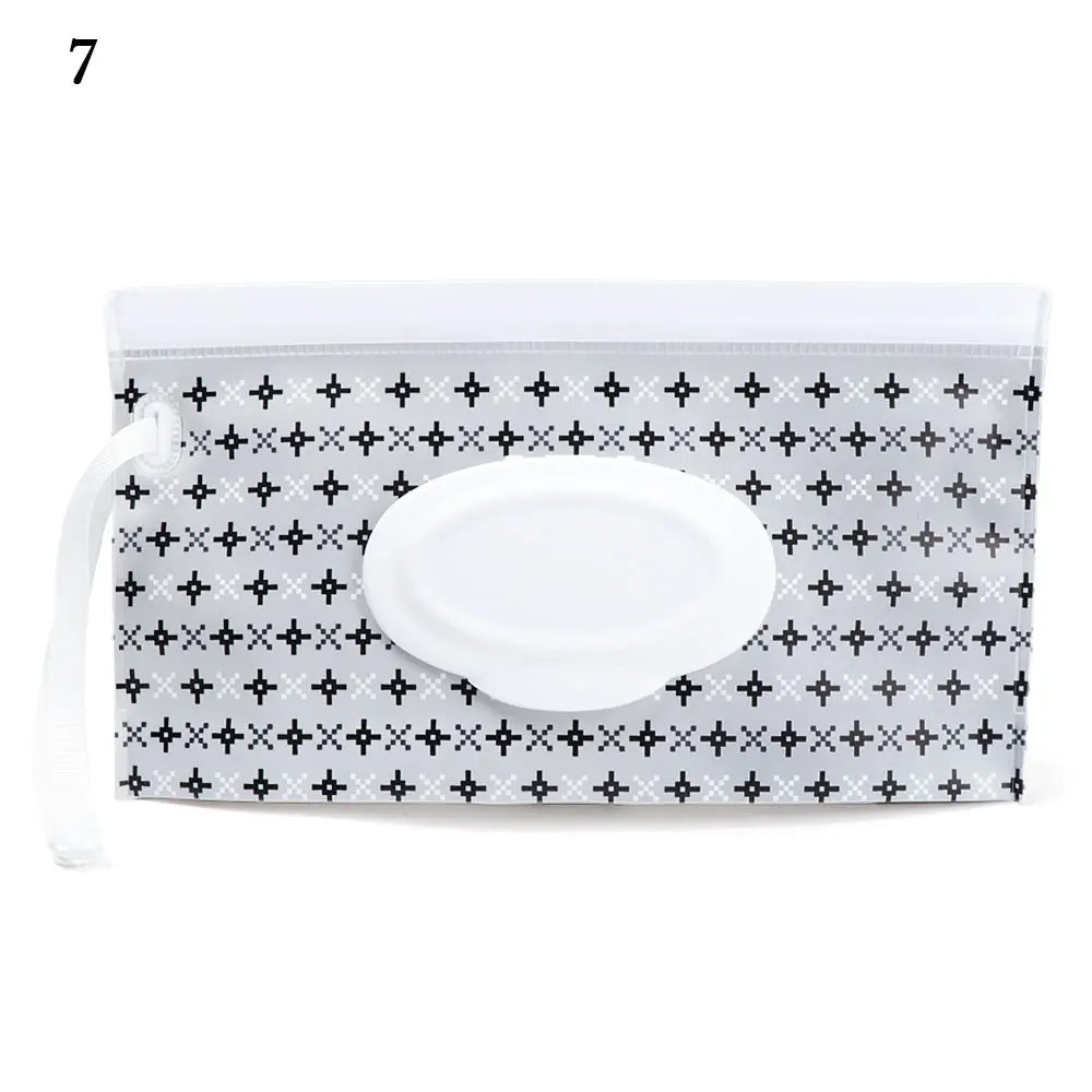 🧷 Smart Wet Wipes Bag – Snap, Strap & Go! Perfect for Mum Life on the Move! 💖🍼 - ThiGui