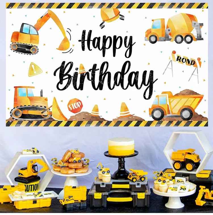 Dig In, Builders! Adorable Construction Party Set for a Wrecking Good Time 🎉 - ThiGui