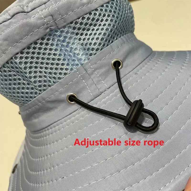 Summer Sun Hat with Full Neck Cover – Cool, Comfy & Cute for Outdoor Play! - ThiGui