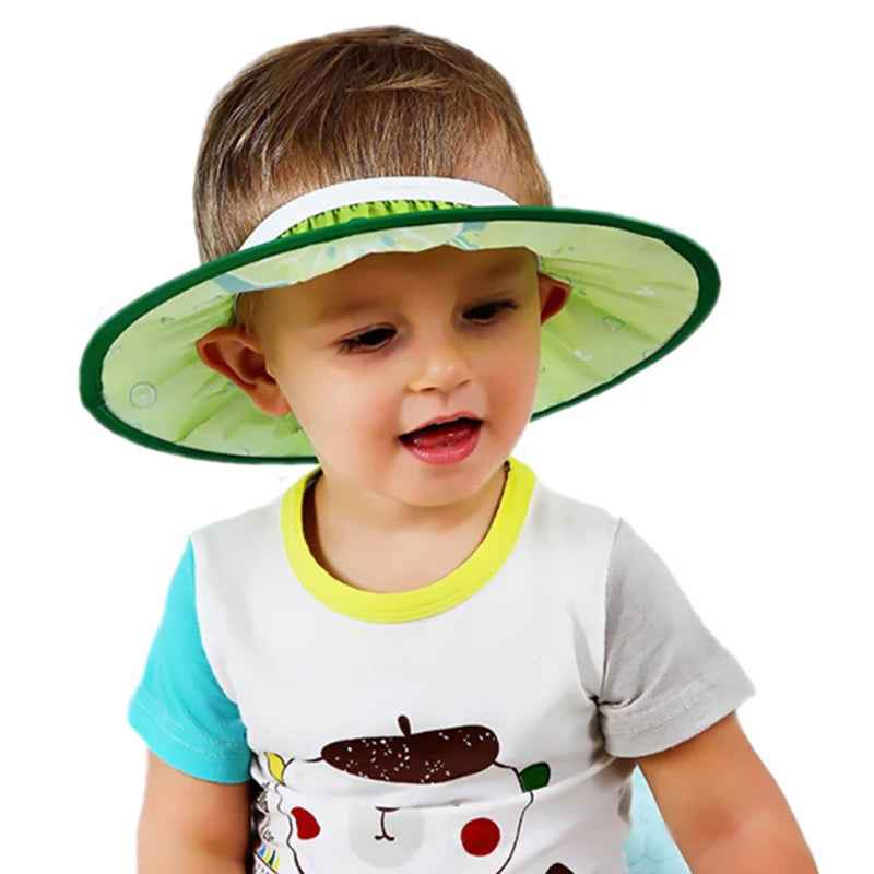 🛁 No More Tears! 👶 Cute Cartoon Baby Shampoo Hat – Adjustable, Comfy & Splash-Free! 🌈 - ThiGui