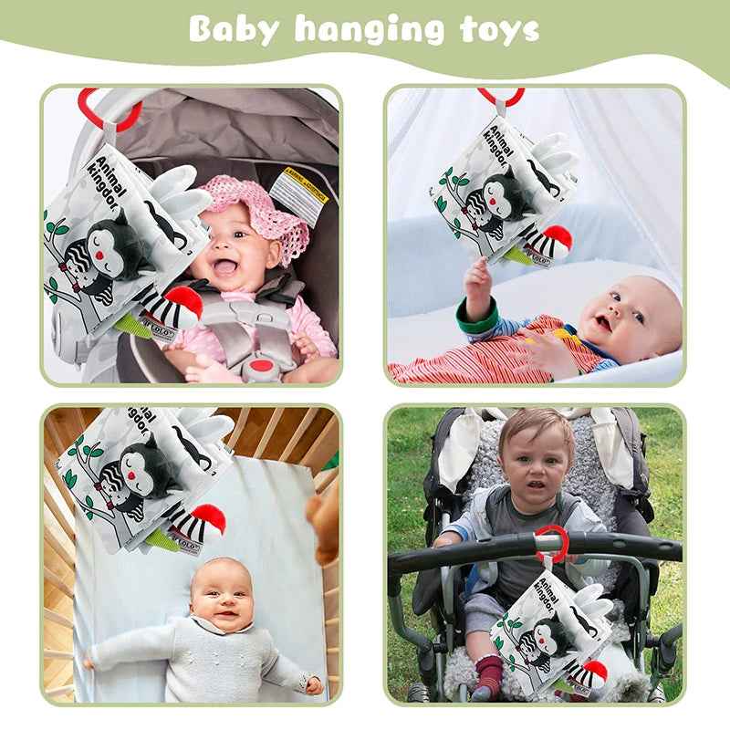 📘 Sensory Soft Baby Books – A Tiny Treasure for Little Hands 🍼👶 - ThiGui