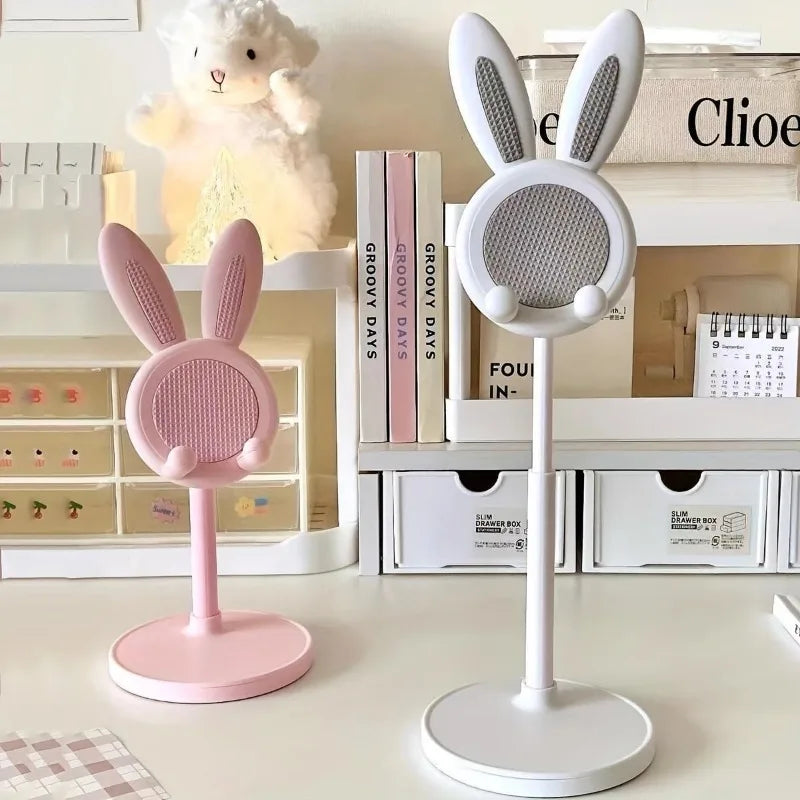 🐰📱 Cute & Clever! Bunny Phone Stand for Kids' Screens and Study Time 💡🎨 - ThiGui