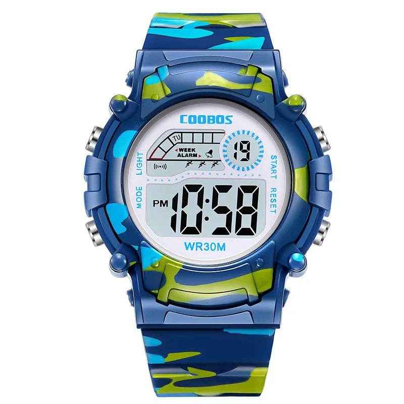 🕒Fun, Colourful & Tough! Kids’ Luminous Watch – Waterproof & Packed With Features ⌚🌈 - ThiGui
