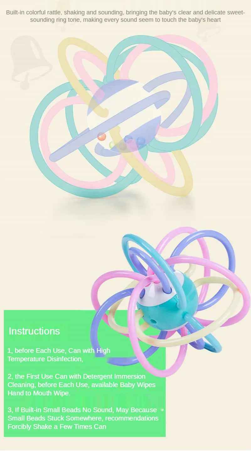 👶 Baby’s First Sensory Rattle – A Tiny Toy with Big Benefits! 🎈🐘 - ThiGui