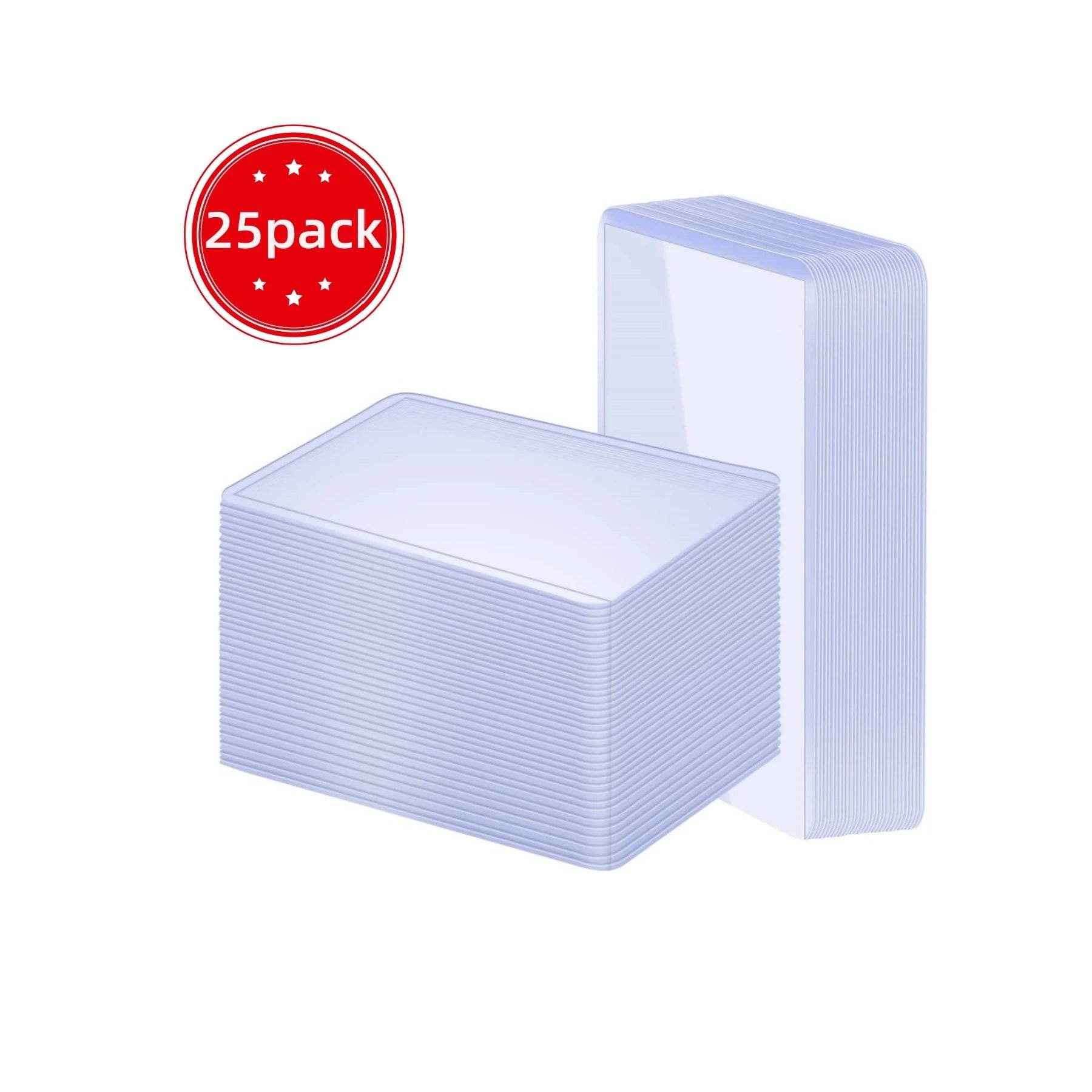 🛡️Keep Kids' Trading Cards Safe & Neat – 25 Hard Plastic Card Sleeves for Little Collectors! - ThiGui